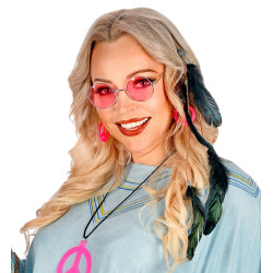 Peříčka do vlasů na klip